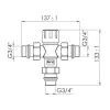 Термосмесительный клапан SD Forte 3/4" (SF010W20)- Фото 2